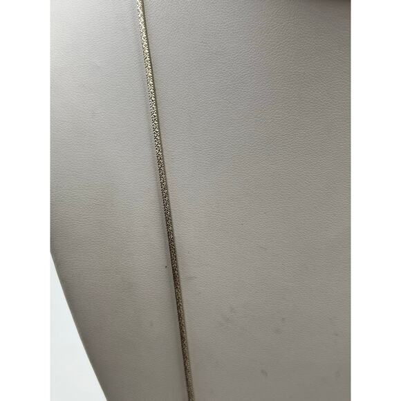 Sterling Silver 925 Italy Milor Square Diamond Cut Chain Necklace 13 grams 23” - Picture 2 of 12